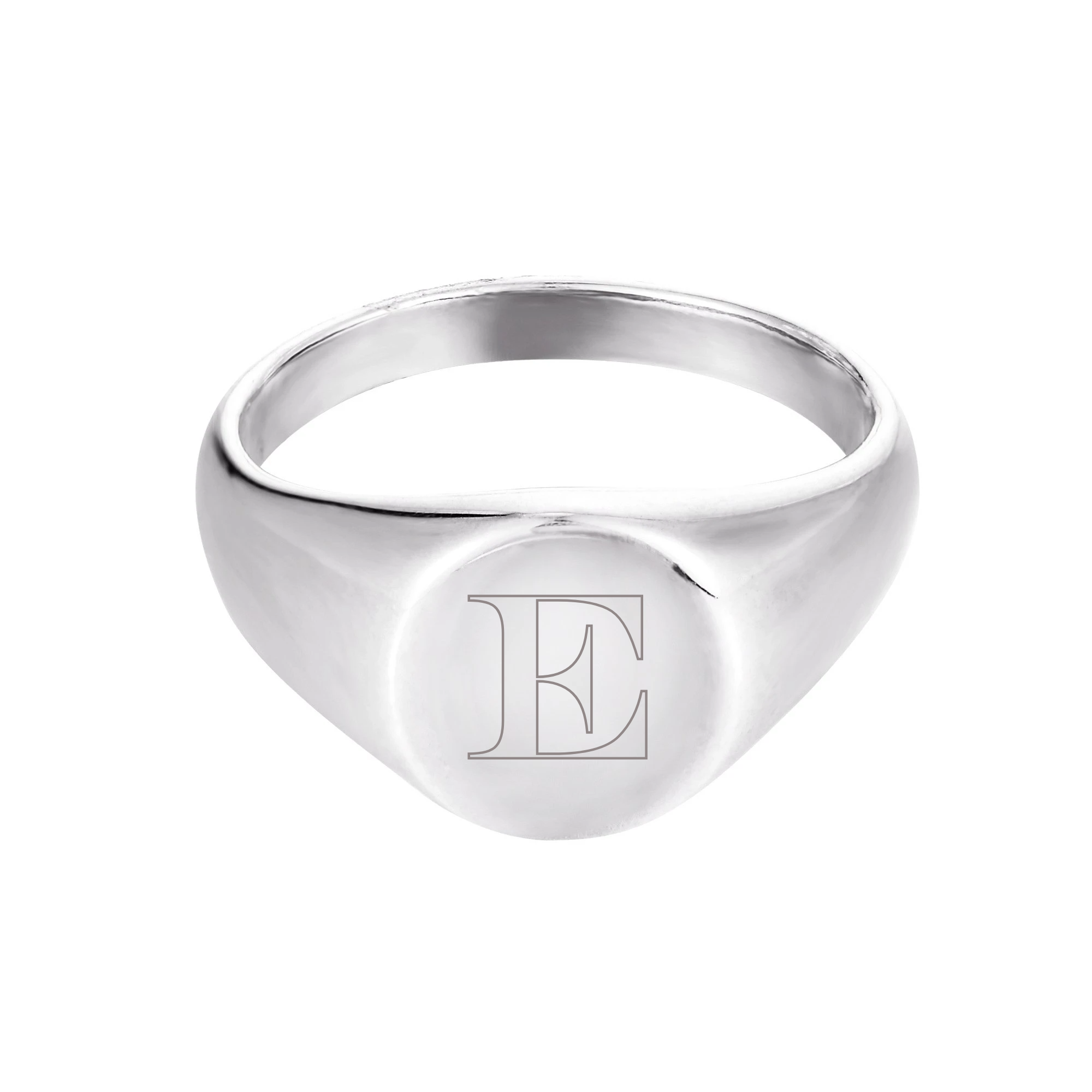 silver signet ring - seolgold