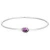 Seol Gold - Sterling Silver Amethyst Bangle