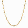 gold ball chain necklace - seolgold