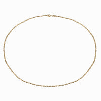 ball and bar chain - ball bar chain -  bead chain - beaded chain - gold chain - gold beaded chain - seol gold