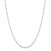 ball and bar chain - silver chain - sterling silver chai - real silver chain - beaded chain - seol gold