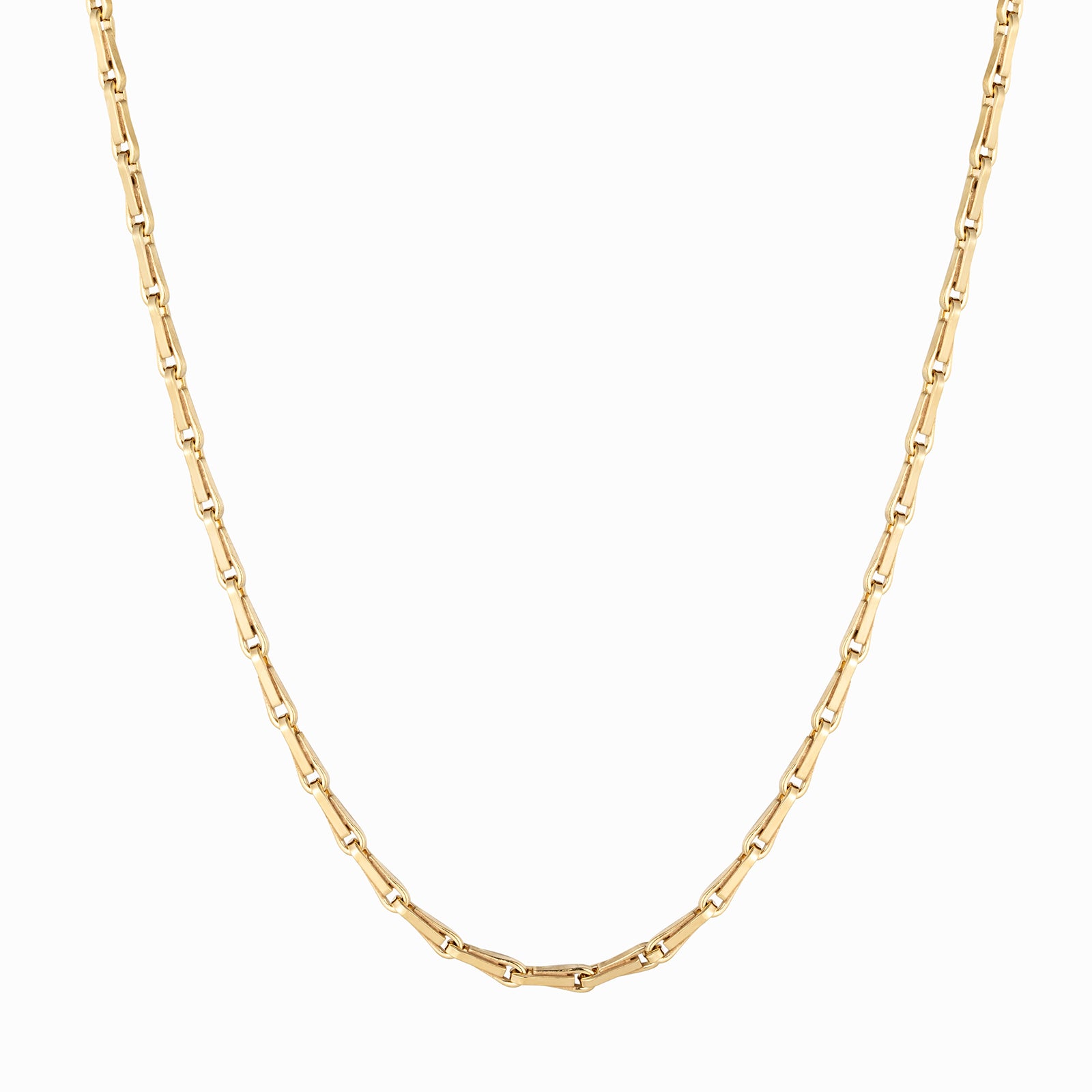 18ct Gold Vermeil Barleycorn Chain