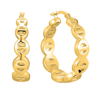 gold hoops - seolgold