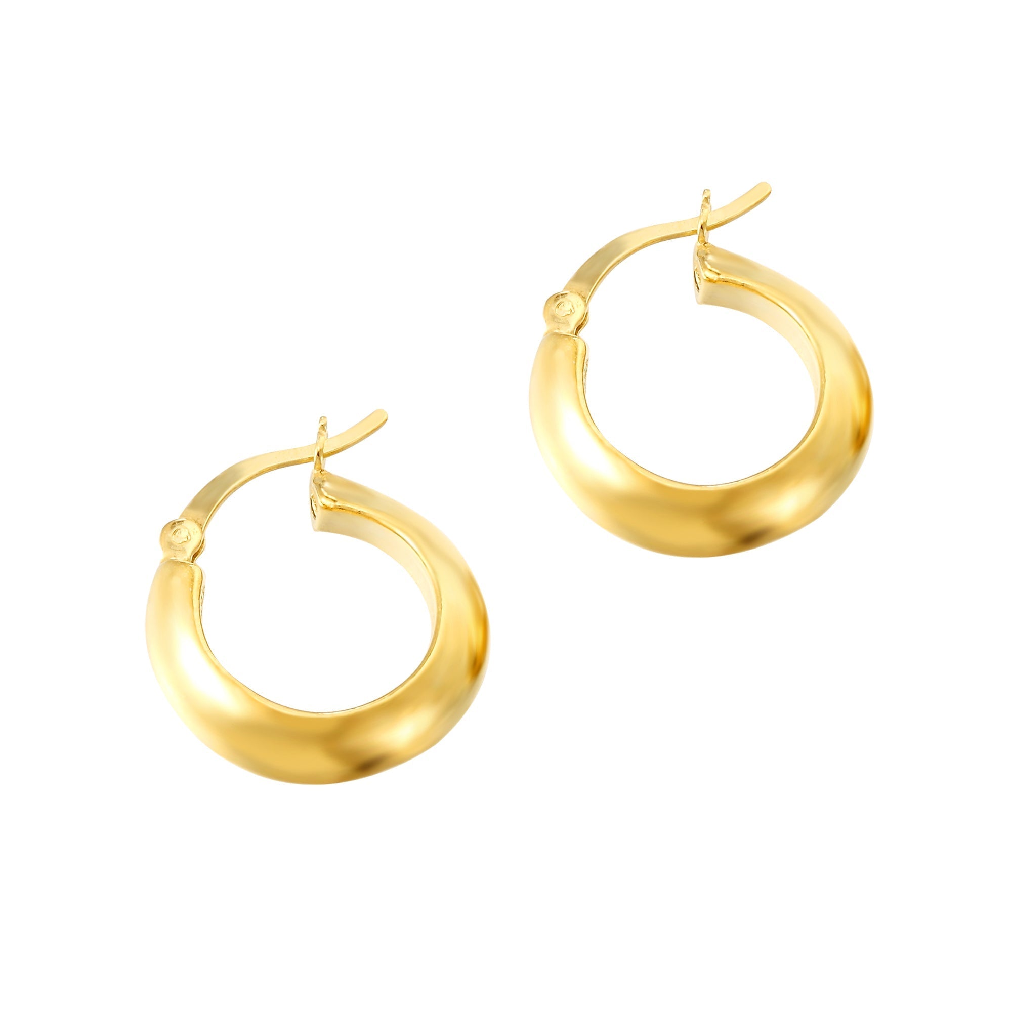 Creole Hoop Earrings - seol-gold