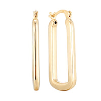 Rectangle hoops - Seol Gold