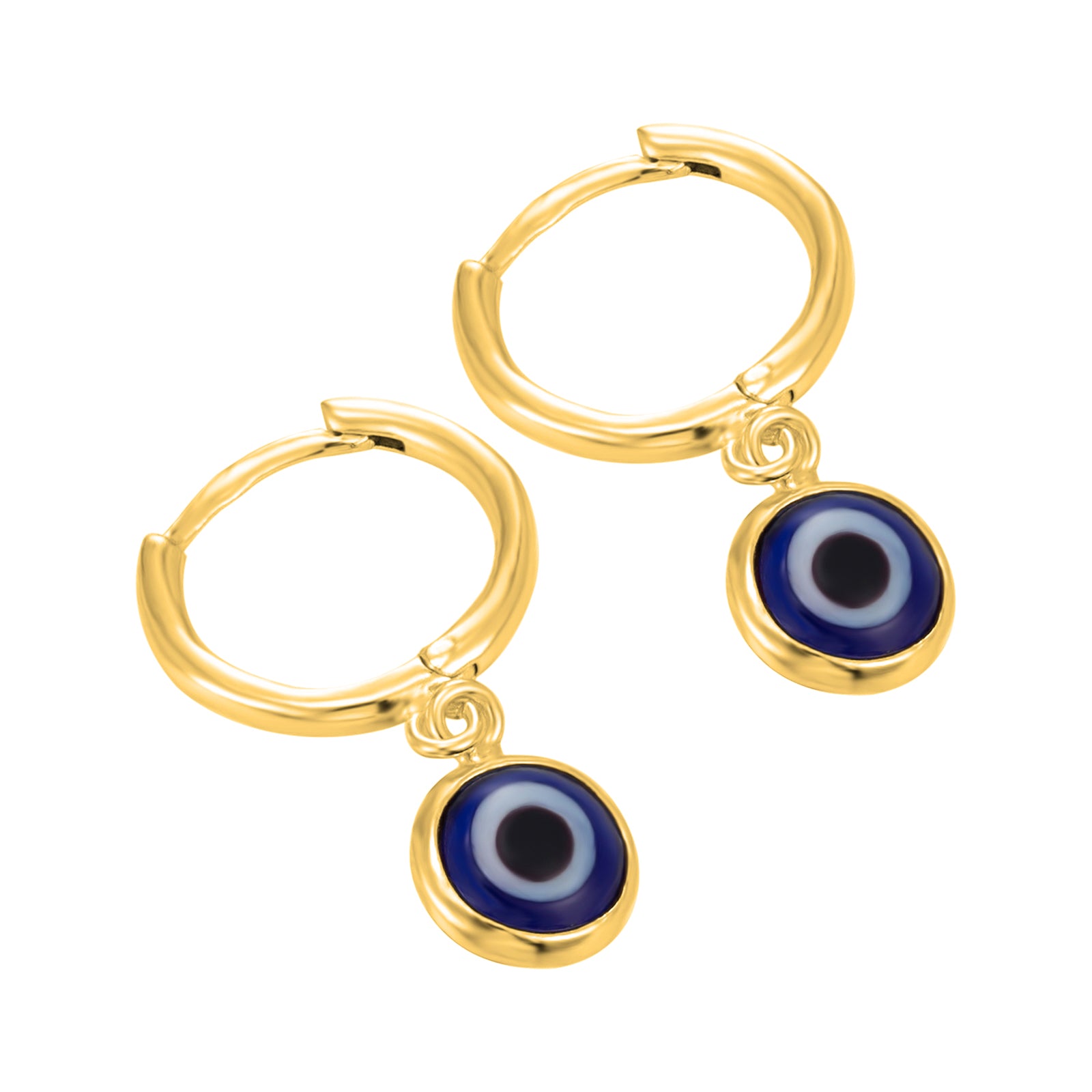 evil eye gold hoop - seolgold