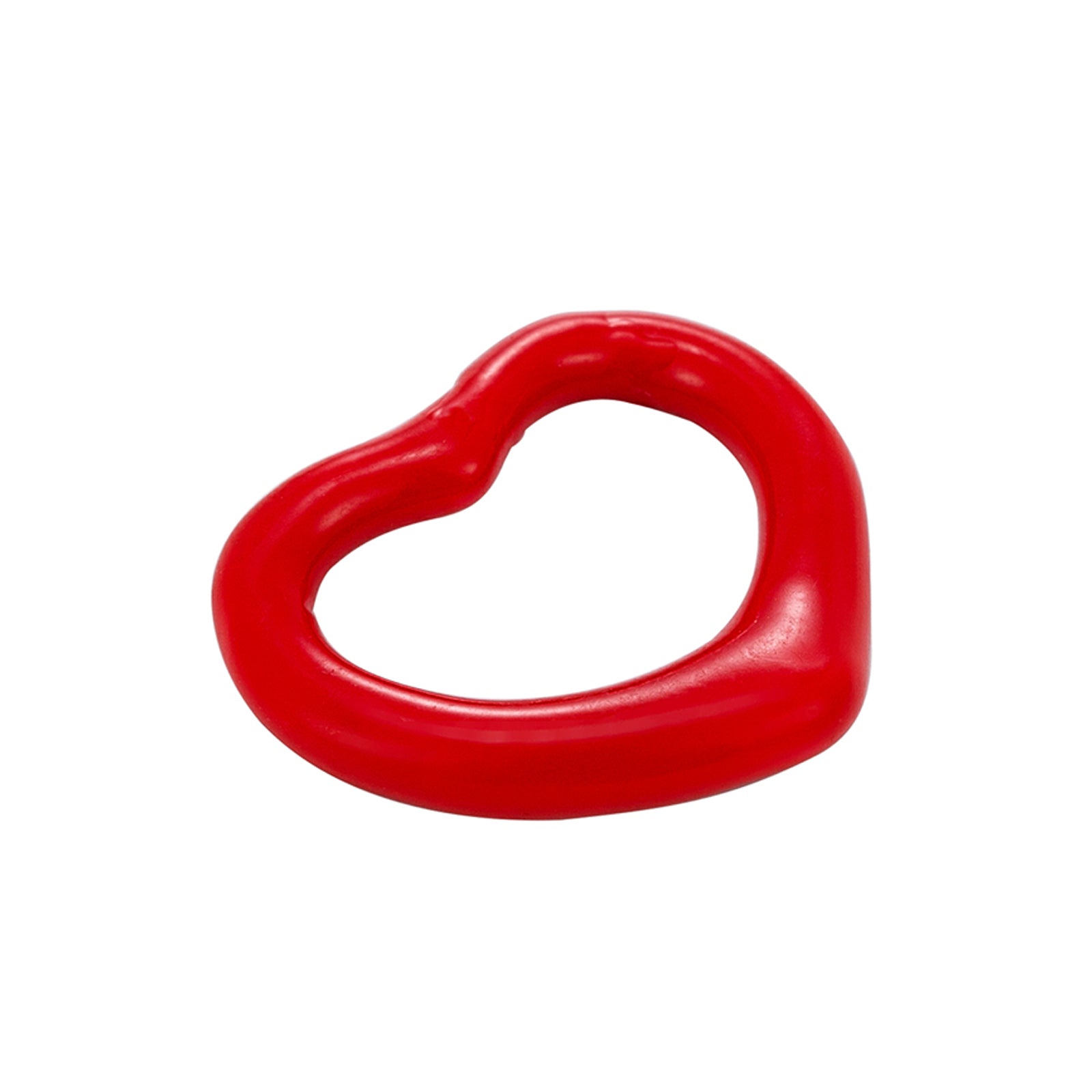 red enamel heart pendant - seolgold