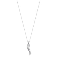 silver cornicello necklace - seolgold