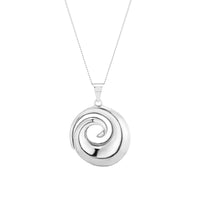 seolgold - silver spiral chain 