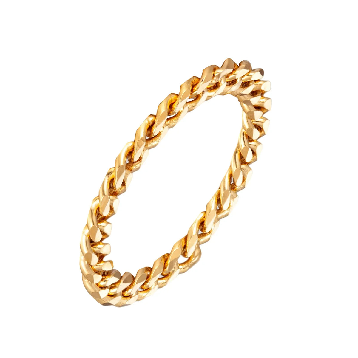 Seol Gold - Loose chain style ring