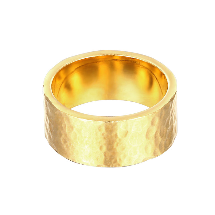 gold chunky ring - seolgold