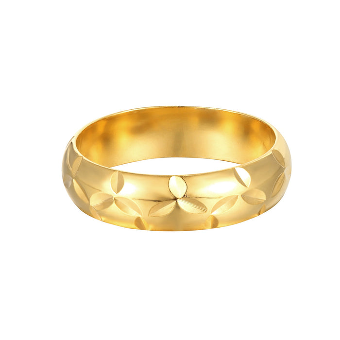 chunky gold ring - seolgold