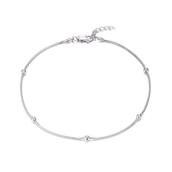 silver anklet - seol gold