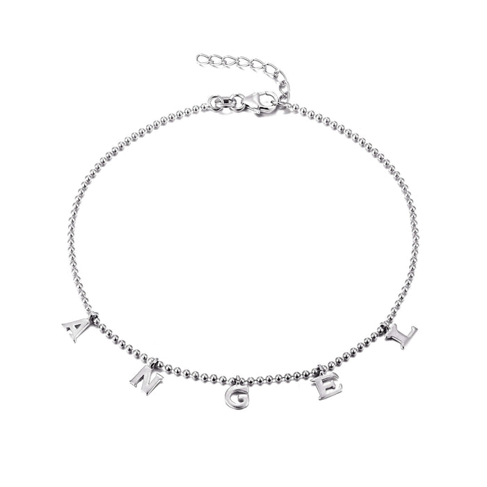 Silver Chain Anklet - seol-gold