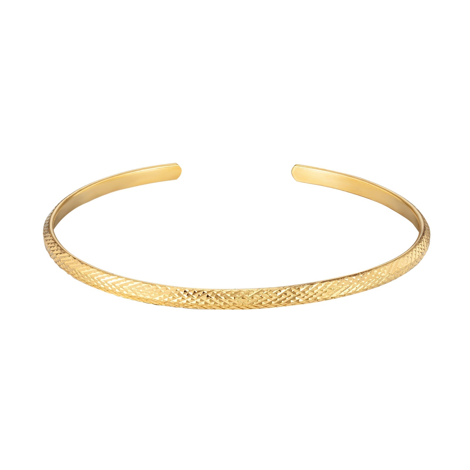 engraved bangle - seolgold