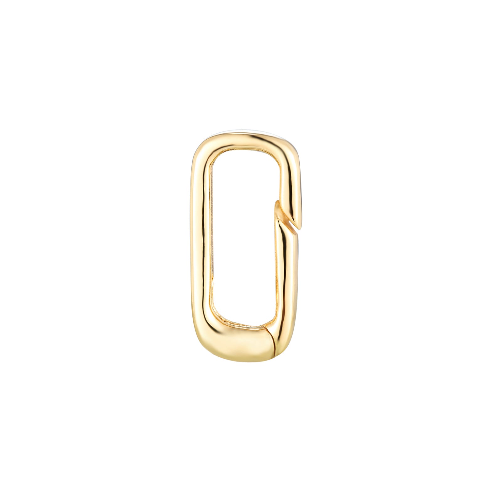 Oval Connector Clasp - seolgold