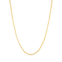 beaded chain - beaded necklace - bead necklace - bead chain - seol gold