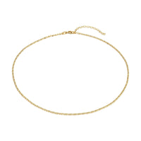 Seol gold - Fine Swirl Chain Necklace