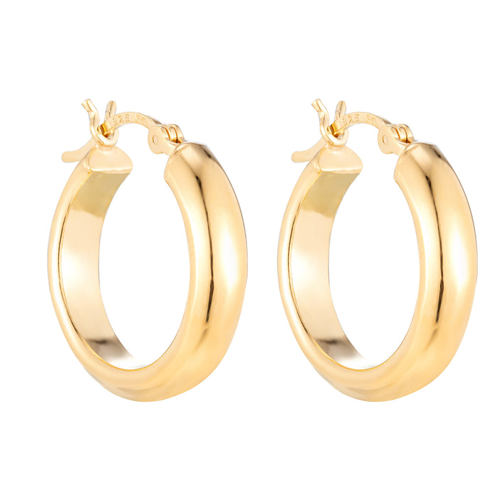 gold hoops - seolgold