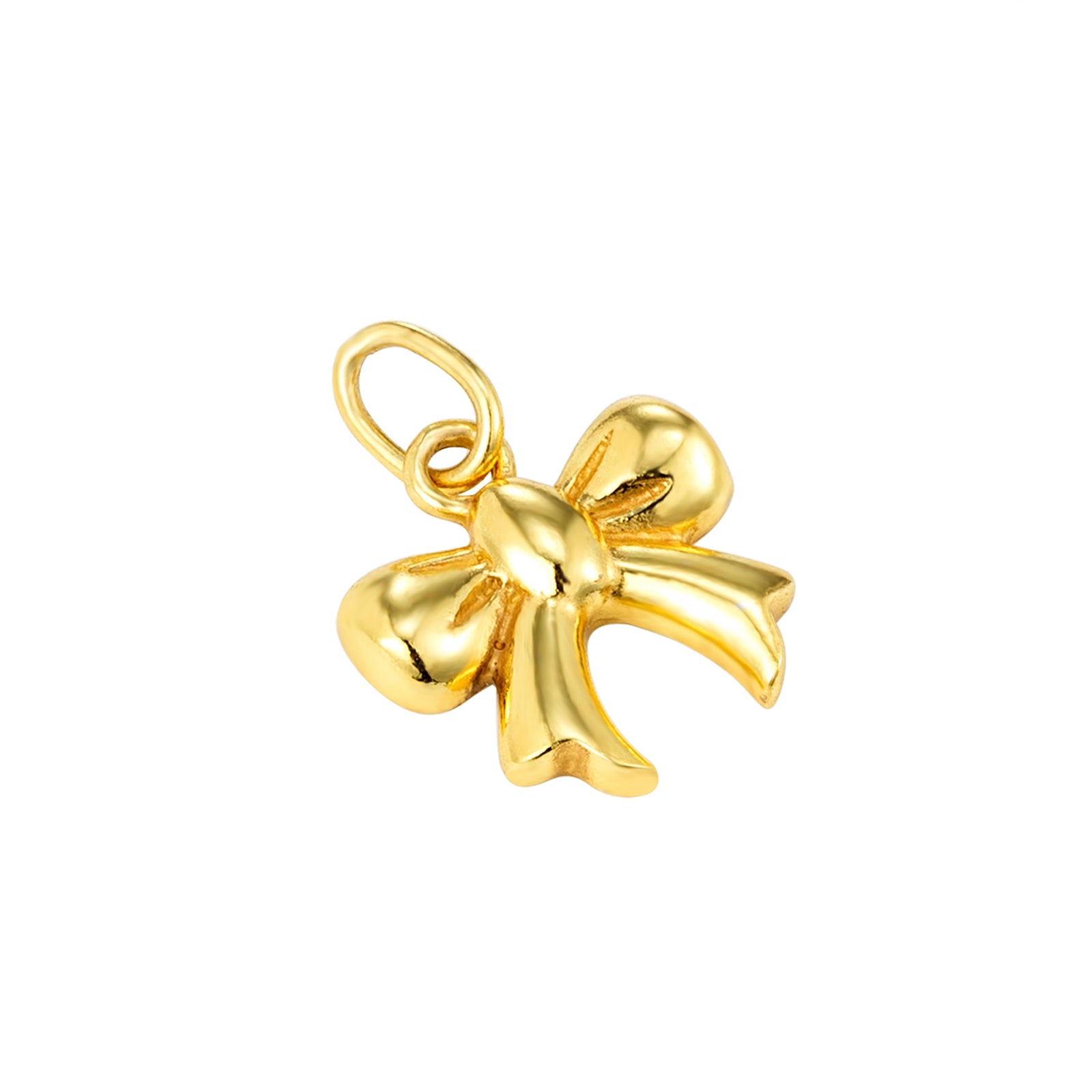 18ct Gold Vermeil Bow Charm