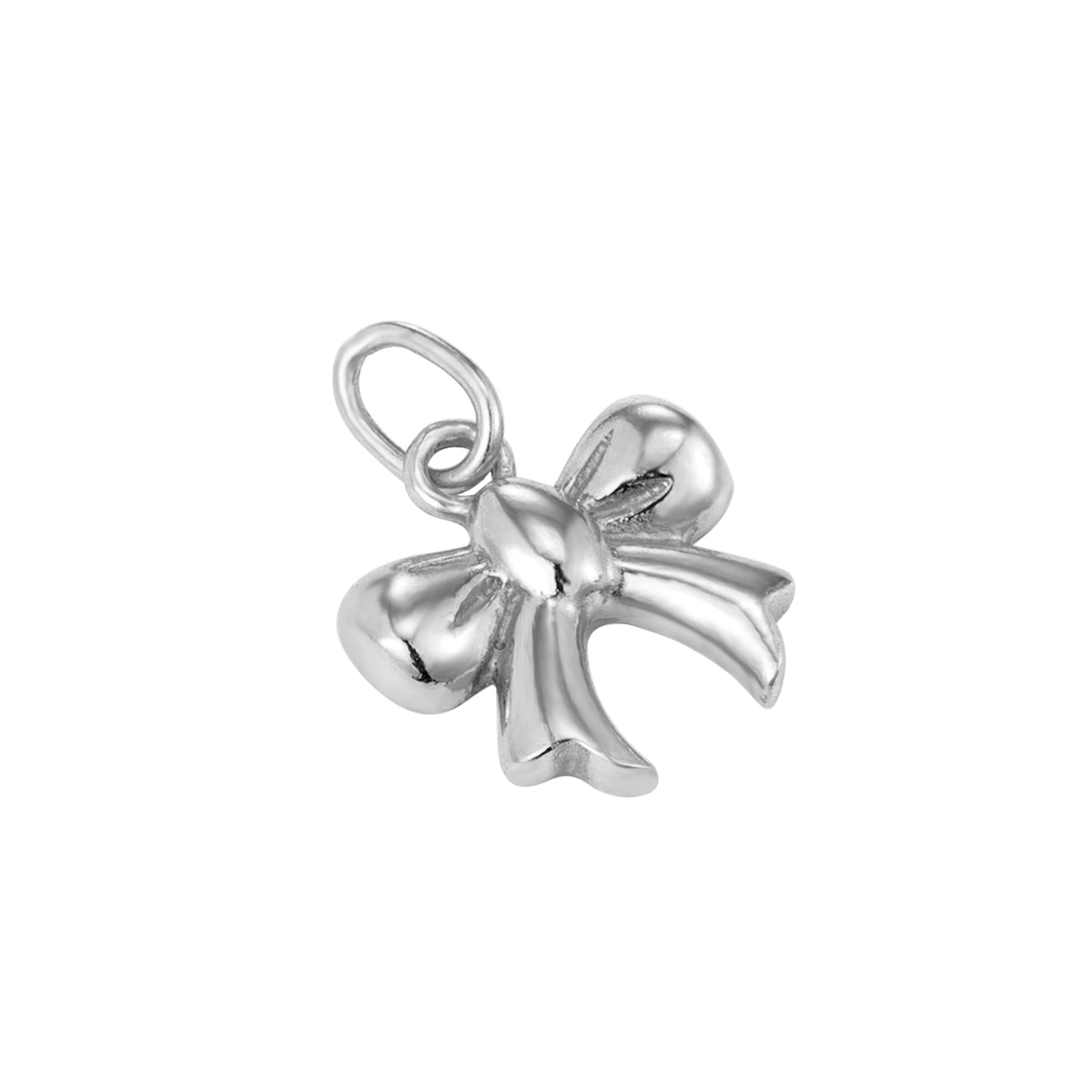 silver bow charm - seolgold