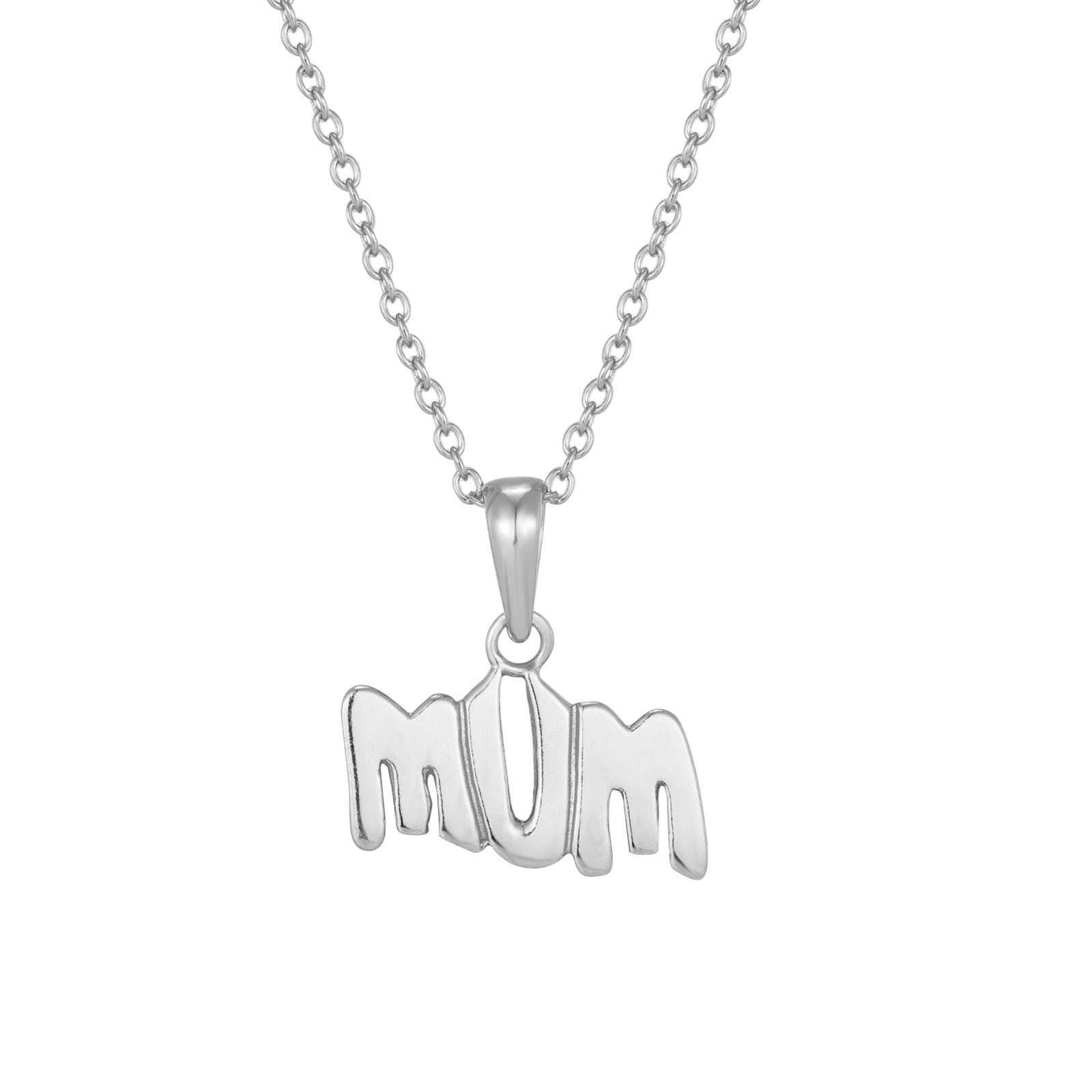 SEOL GOLD - Sterling Silver 'MUM' Pendant