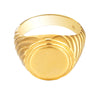 Seol Gold- Ornate Signet ring 