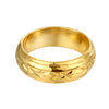 engraved cigar ring - seolgold