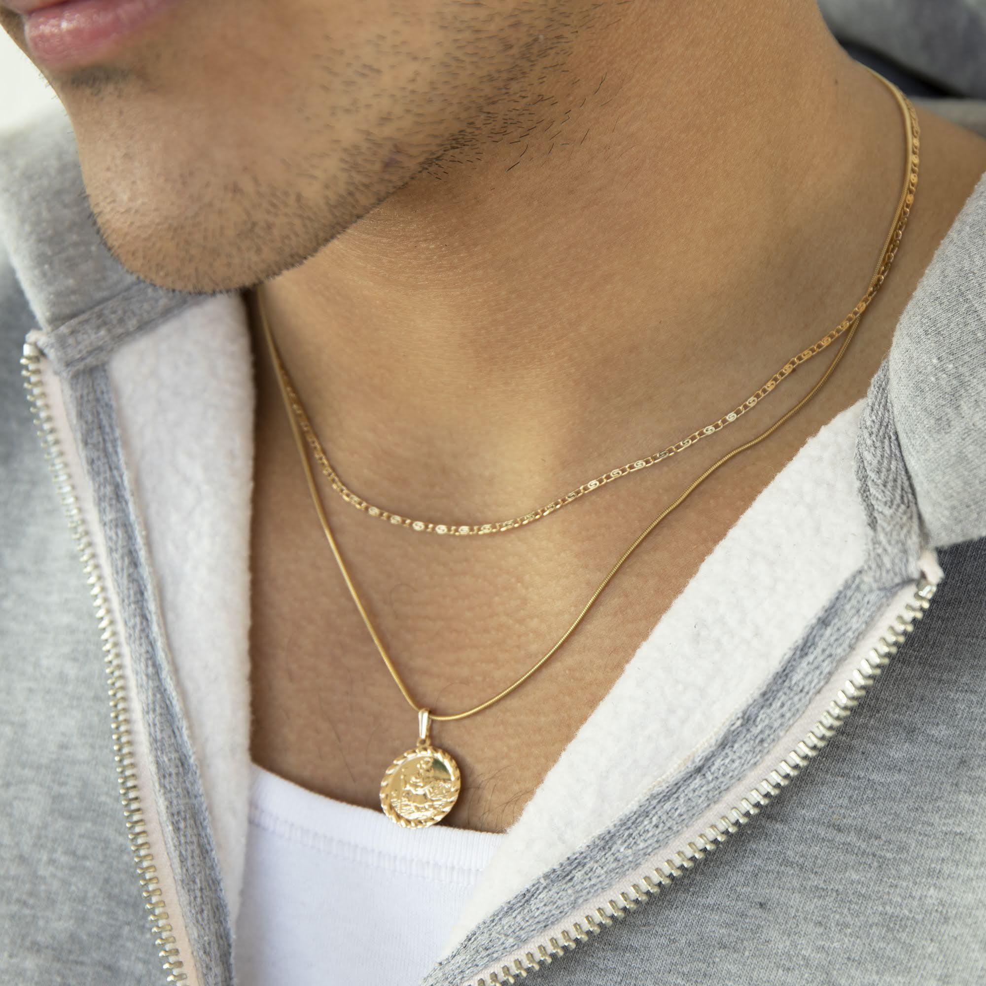 fine gold chain mens - seolgold