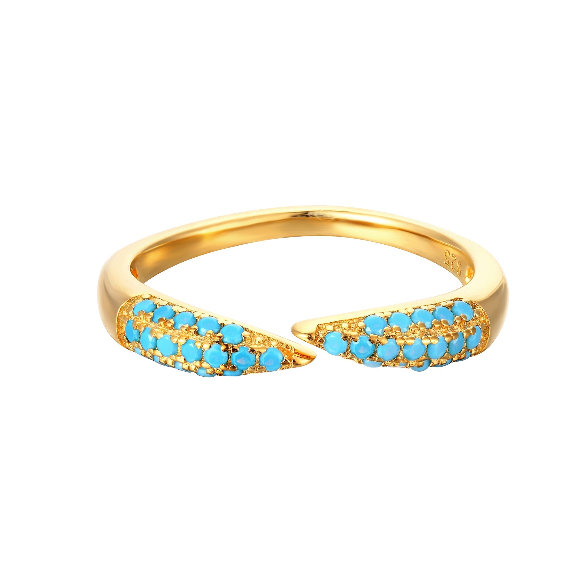 turquoise ring - seolgold