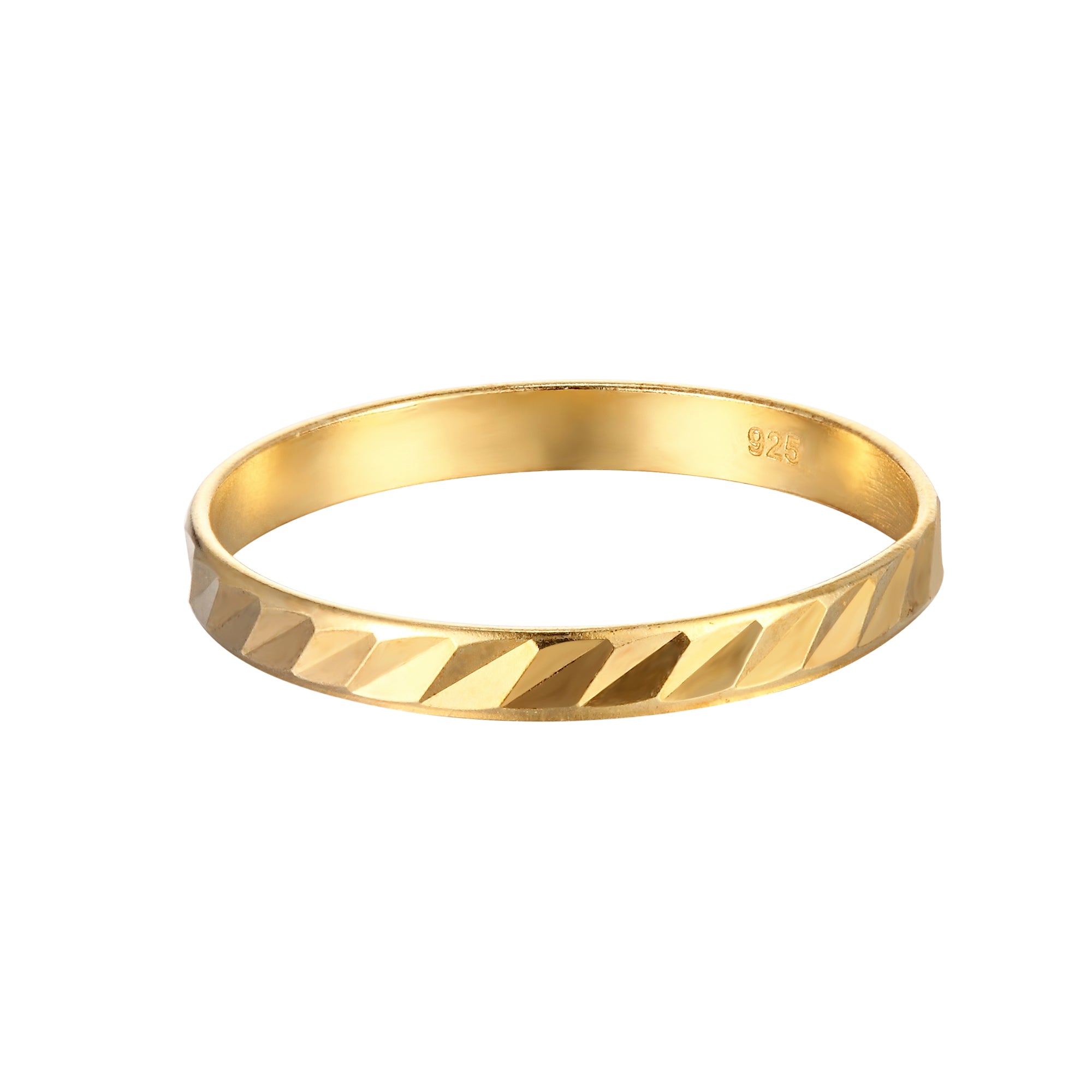 gold stacking ring - seol-gold