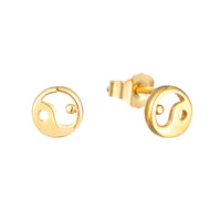 yin yang studs - seolgold