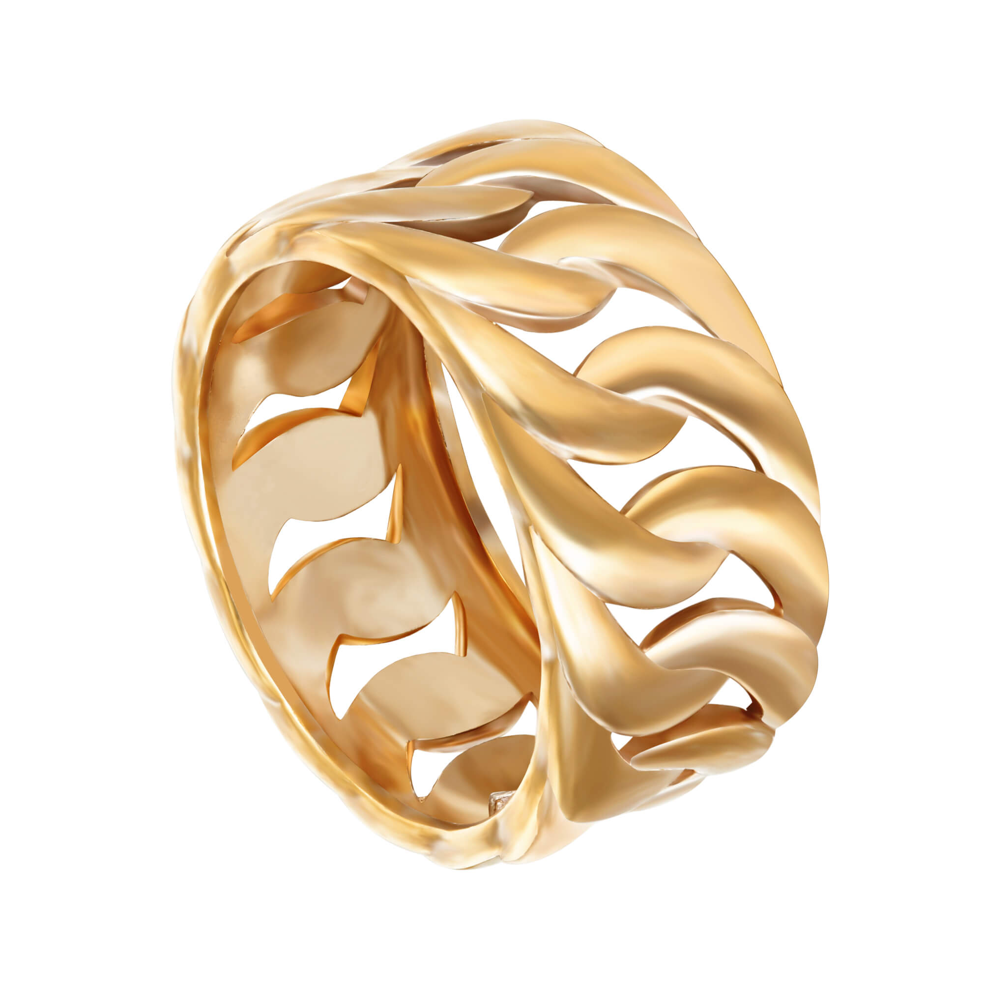 chain ring - seol gold