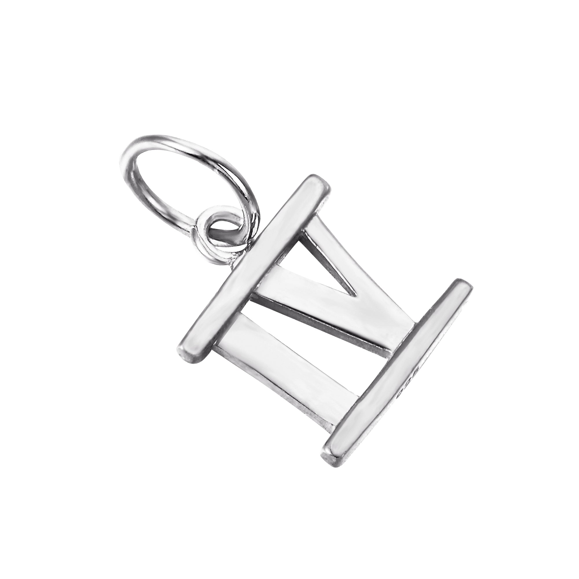 silver roman numeral charm - seolgold