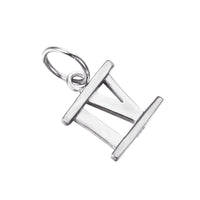 silver roman numeral charm - seolgold