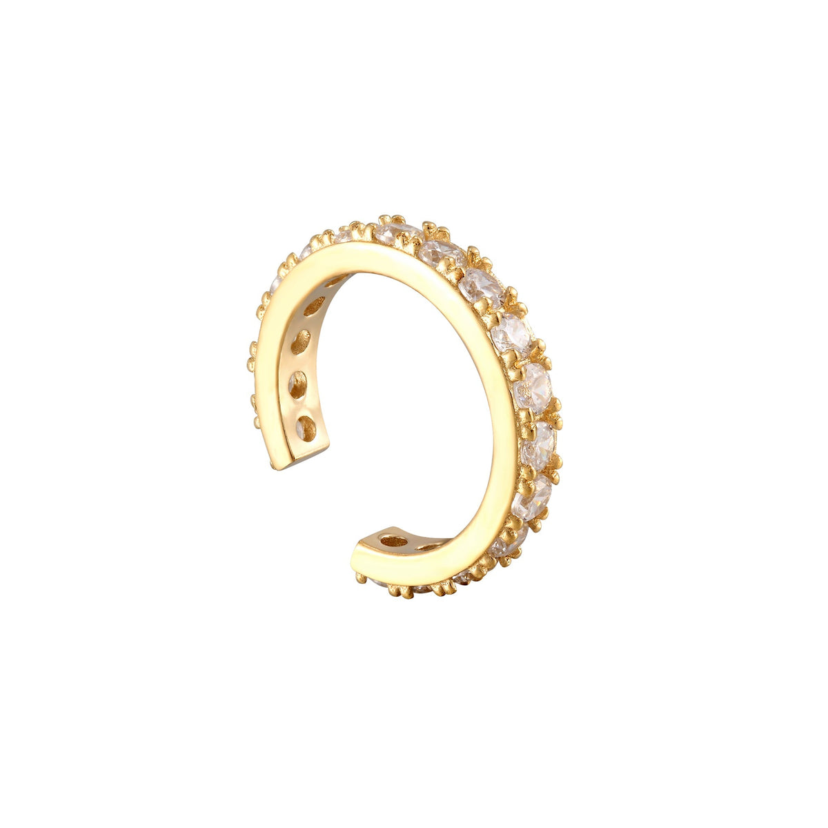 gold cuff earring - seolgold