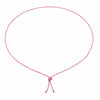 pink cord necklace - seolgold