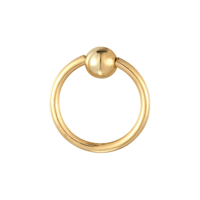 9ct Solid Gold - cartilage hoop - seolgold