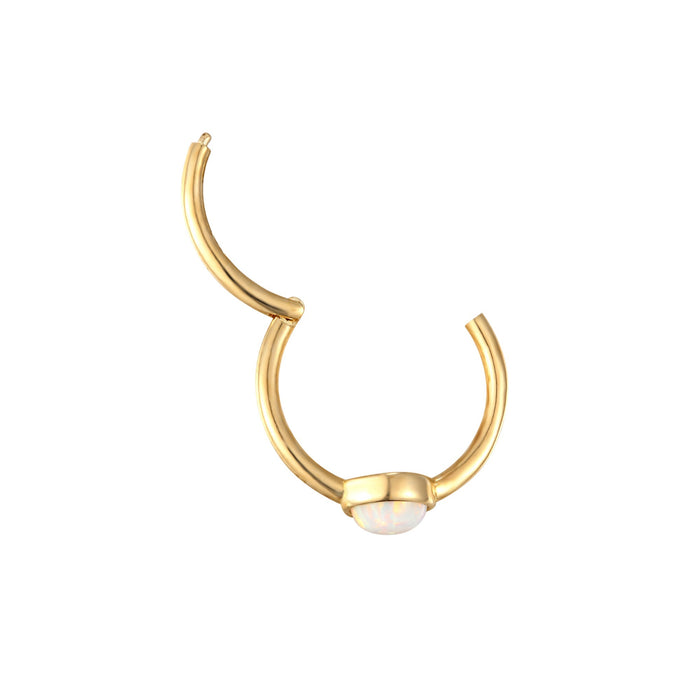 gold cartilage earring - seol-gold