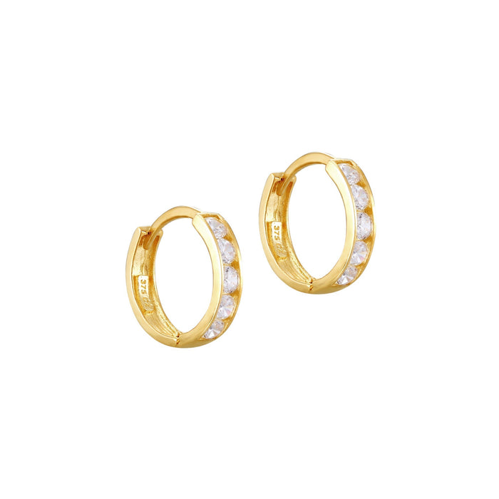 9ct gold - cartilage earring - seolgold