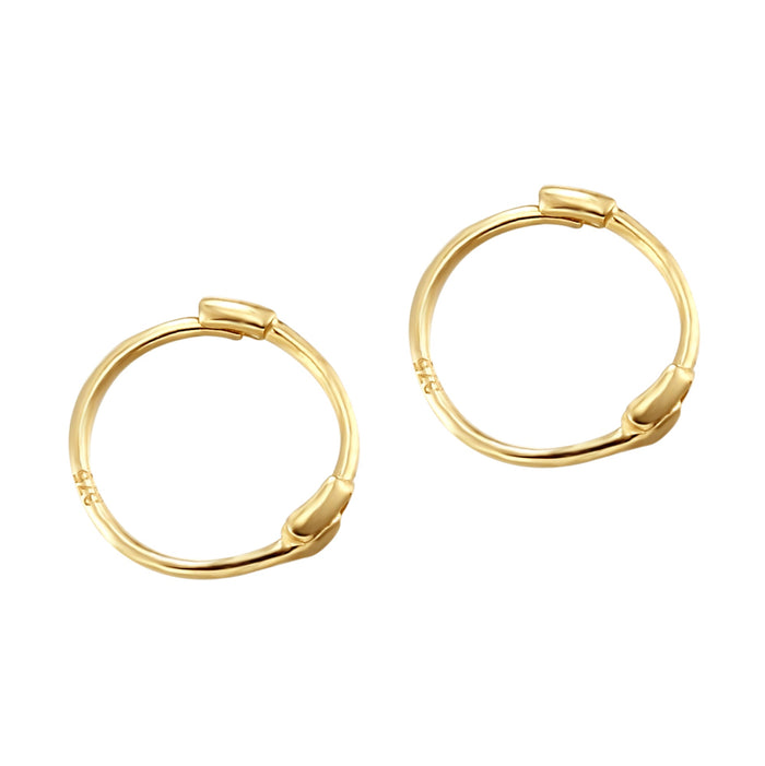 Tiny Hoops - seol-gold