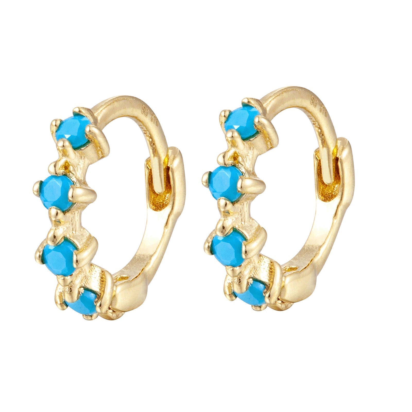 9ct Solid Gold Hoops - Seol Gold