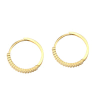 9ct Gold Hoop Earrings - seol-gold