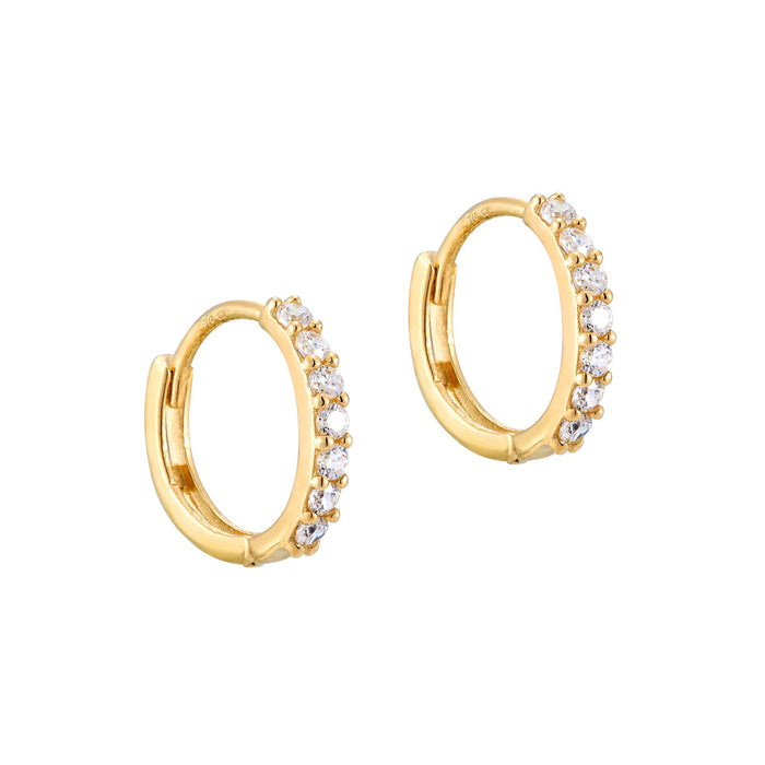 9ct Solid Gold - cartilage hoop - seolgold