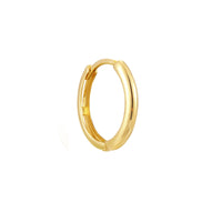 mens gold hoop - seolgold