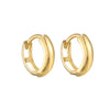 18ct Gold Vermeil Chunky Huggie Earrings