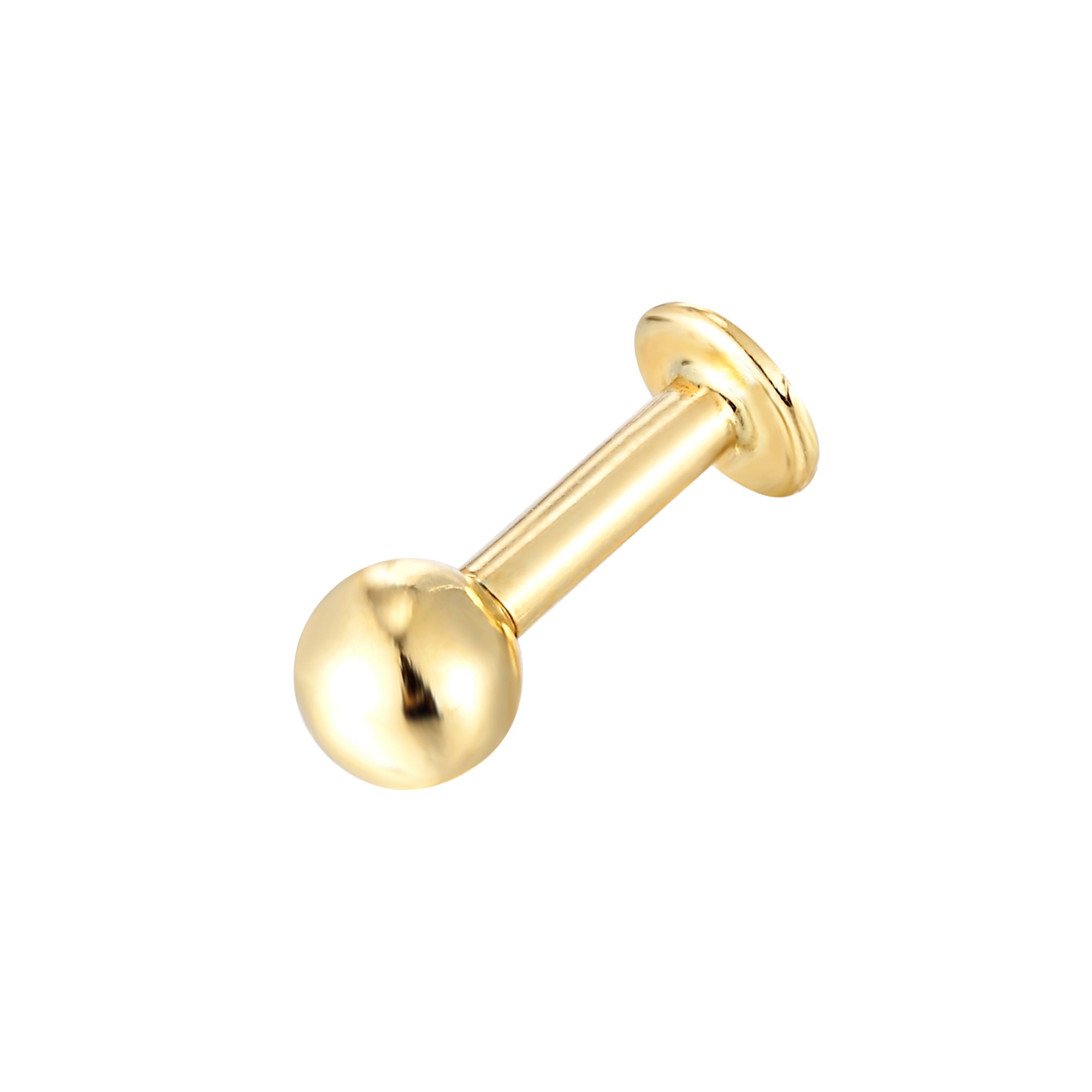 gold cartilage earring - seol-gold