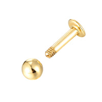 9ct Gold Tiny Ball Stud - seol-gold