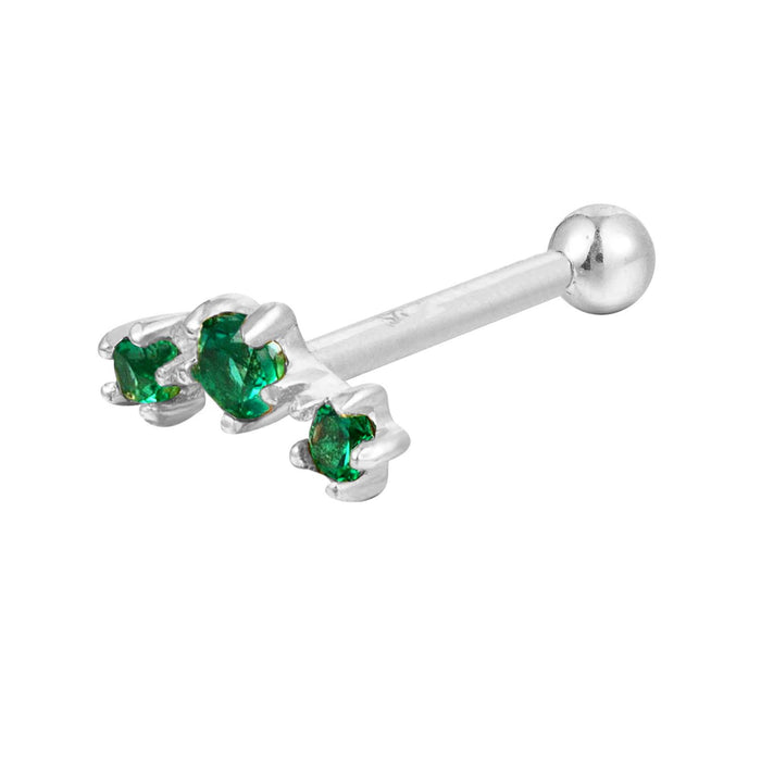 Emerald Constellation CZ Stud - Seol Gold