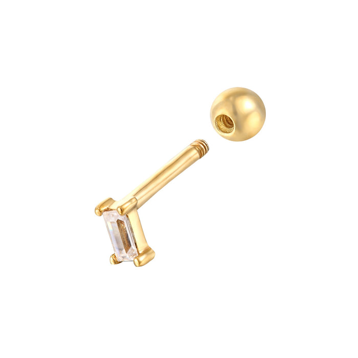 9ct gold - cartilage earring - seolgold